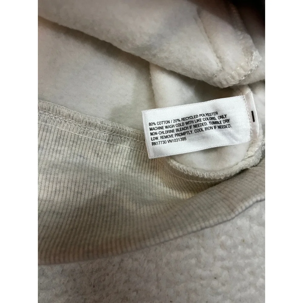 Wild Fable Hoodie Women 1X Heather Grey Full Zip Sweatshirt Fleece Oversized NWT - Picture 5 of 8